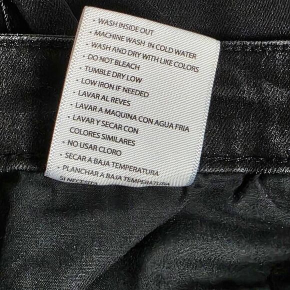 KanCan Black Distressed High Rise Skinny Jeans 15/31 - Picture 8 of 9